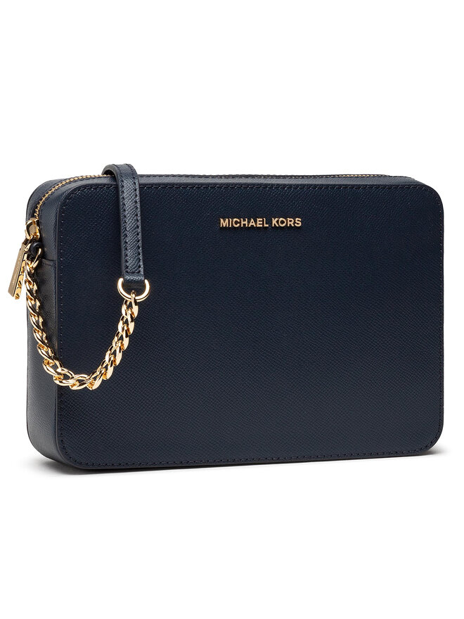 Handtasche MICHAEL Michael Kors Jet Set 32S4GTVC3L Dunkelblau eschuhe