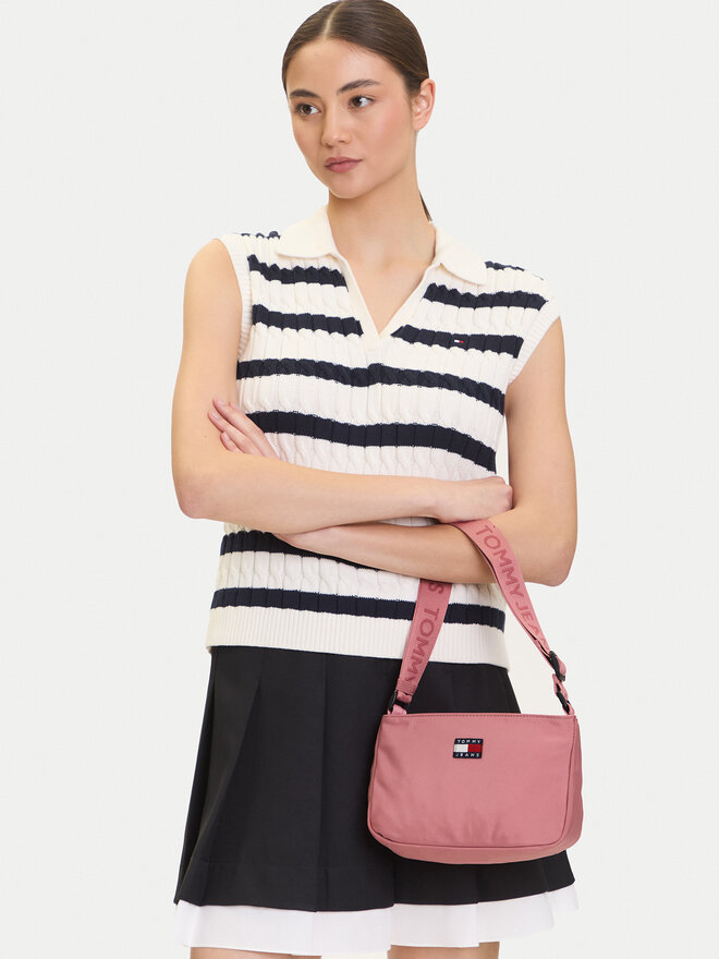 Tommy Jeans Táska Tommy Jeans Tjw Daily Shoulder Bag AW0AW17544 Rózsaszín