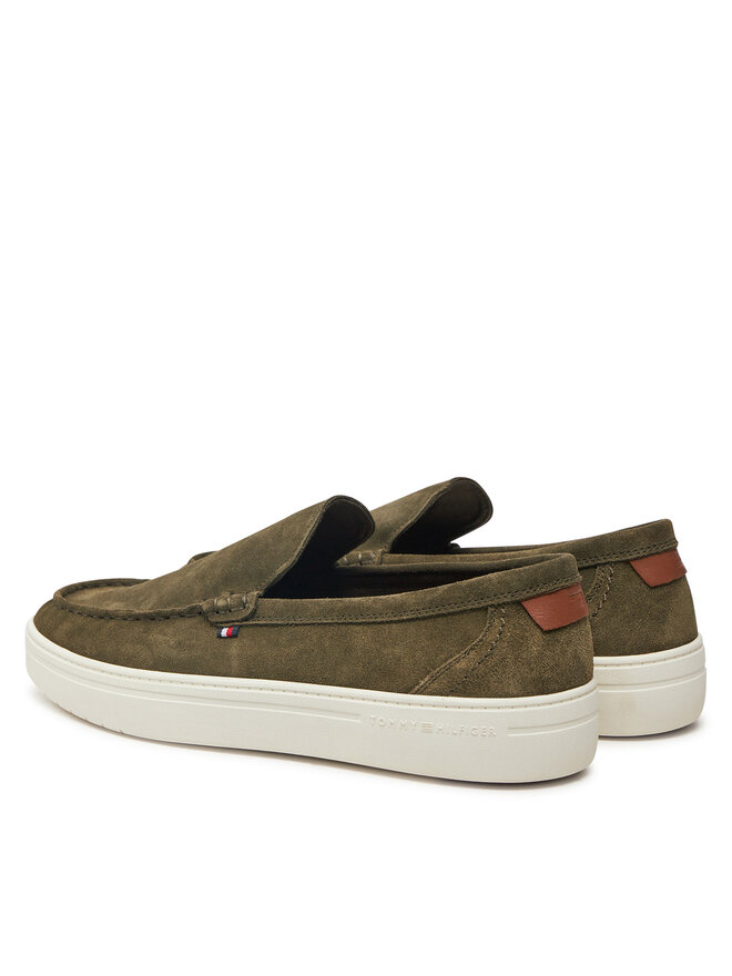 Tommy Hilfiger Mokasīni Tommy Hilfiger FM0FM05354 Zaļš