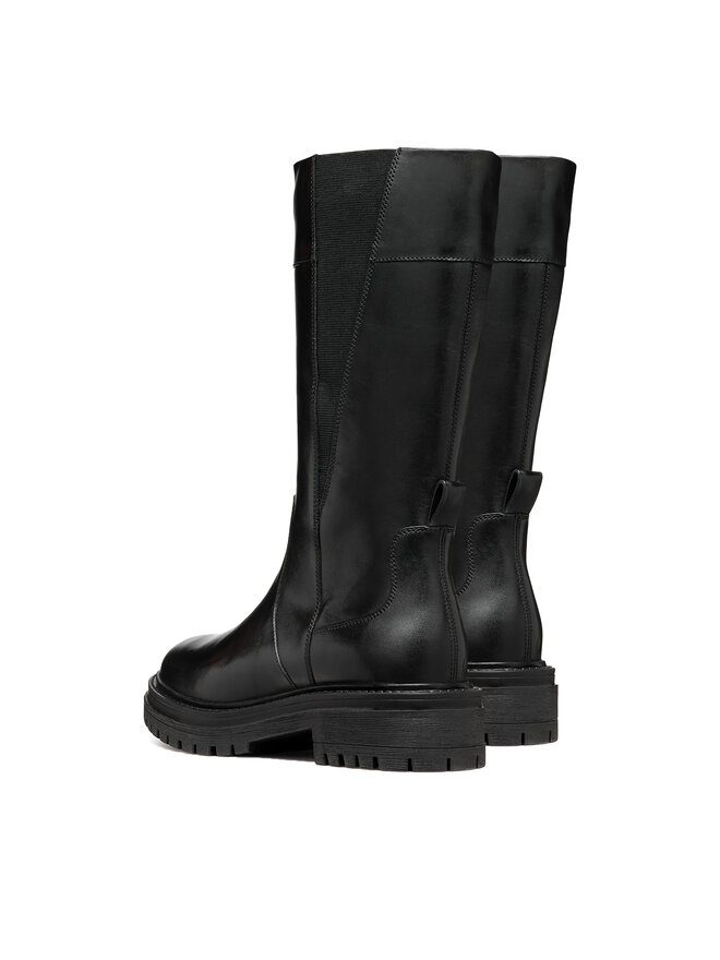 Geox Stiefel Geox D Iridea D46HRD 00043 C9999 Schwarz