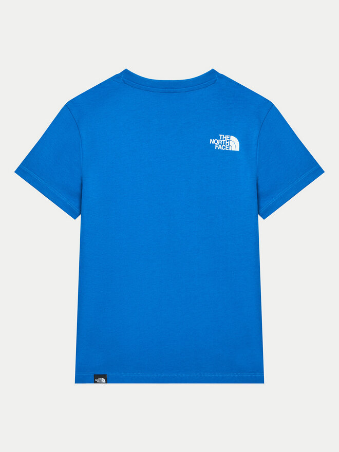 The North Face The North Face Majica Simple Dome NF0A8DRP Modra Regular Fit