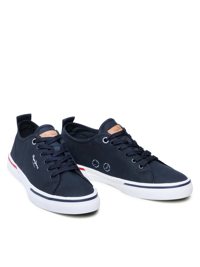 Pepe Jeans Tenisky Pepe Jeans Kenton Smart 22 PMS30811 Tmavomodrá