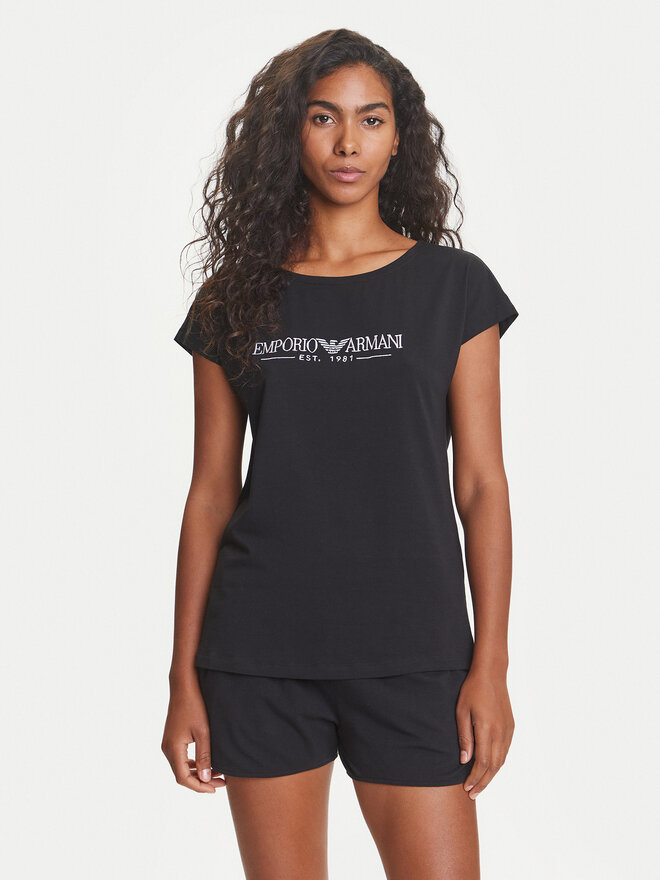 Emporio Armani Underwear Emporio Armani Underwear Πιτζάμα EW000495 AF10881 UC001 Μαύρο Regular Fit