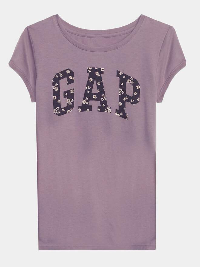 Gap Gap Camiseta 794900-01 Violeta Regular Fit