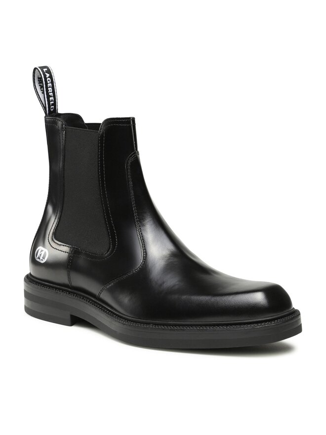 KARL LAGERFELD Боти тип челси KARL LAGERFELD KL11443 Черен