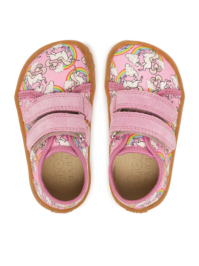 Froddo Hausschuhe Froddo Barefoot Canvas G1700440-12 M Rosa