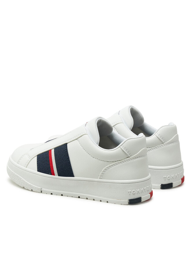 Tommy Hilfiger Сникърси Tommy Hilfiger Low Cut Sneaker T3X9-33858-1355 M Бял