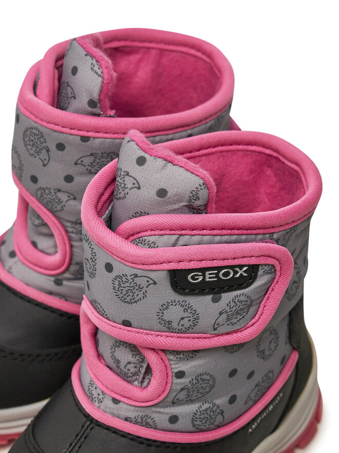 Geox Schneeschuhe Geox B Flanfil Girl B Abx B263WG 0BCMN C9235 M Schwarz