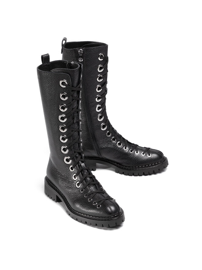 Eva Minge Schnürstiefeletten Eva Minge EM-21-08-000874 Schwarz