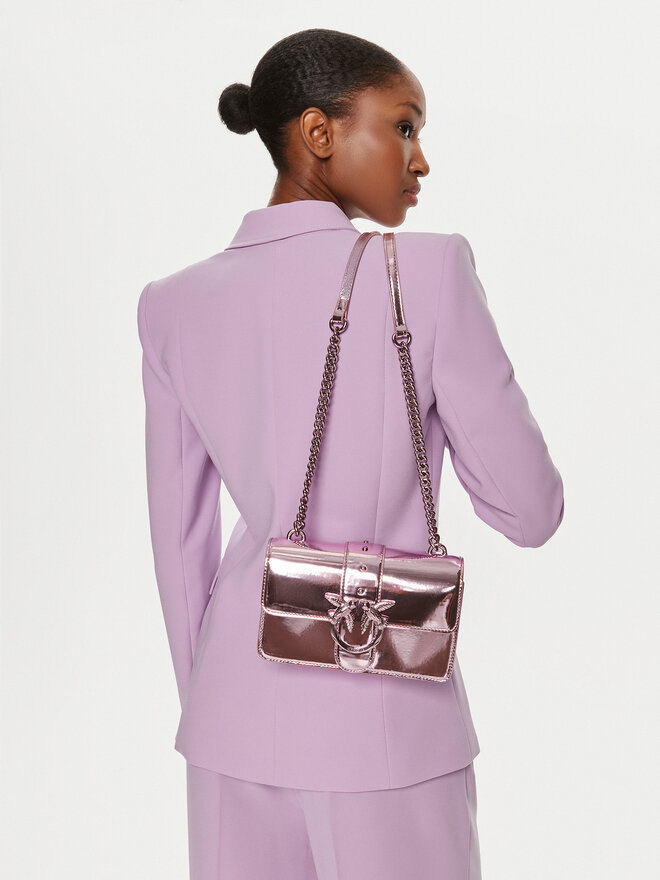 Handtasche Pinko Love One Mini Cl PE 24 PLTT 100059 A1JD Violett eschuhe