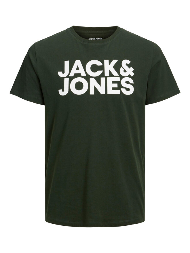 Jack&Jones Jack&Jones Marškinėliai Corp 12151955 Žalia Standard Fit