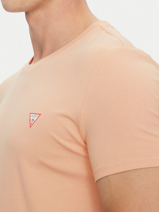 Guess Guess Camiseta M2YI24 J1314 Naranja Slim Fit