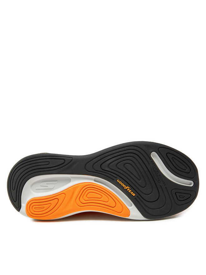 Skechers Buty do biegania Skechers Max Cushioning Suspension 220936/ORG Pomarańczowy