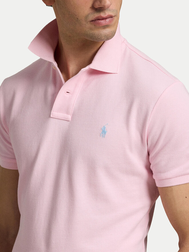 Polo Ralph Lauren Polo Ralph Lauren Poloshirt 710536856453 Rosa Slim Fit
