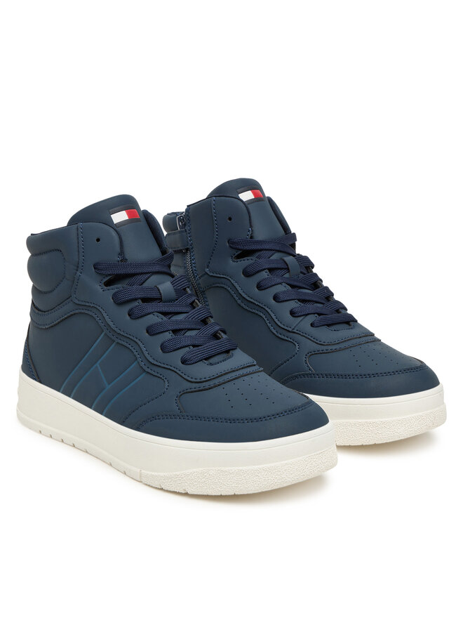 Tommy Hilfiger Laisvalaikio batai Tommy Hilfiger T3X9-34094-1355 D Tamsiai mėlyna