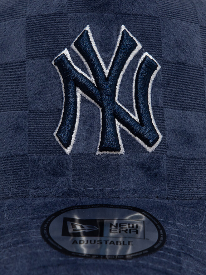 New Era Czapka z daszkiem New Era New York Yankees Tonal Check 60595260 Granatowy