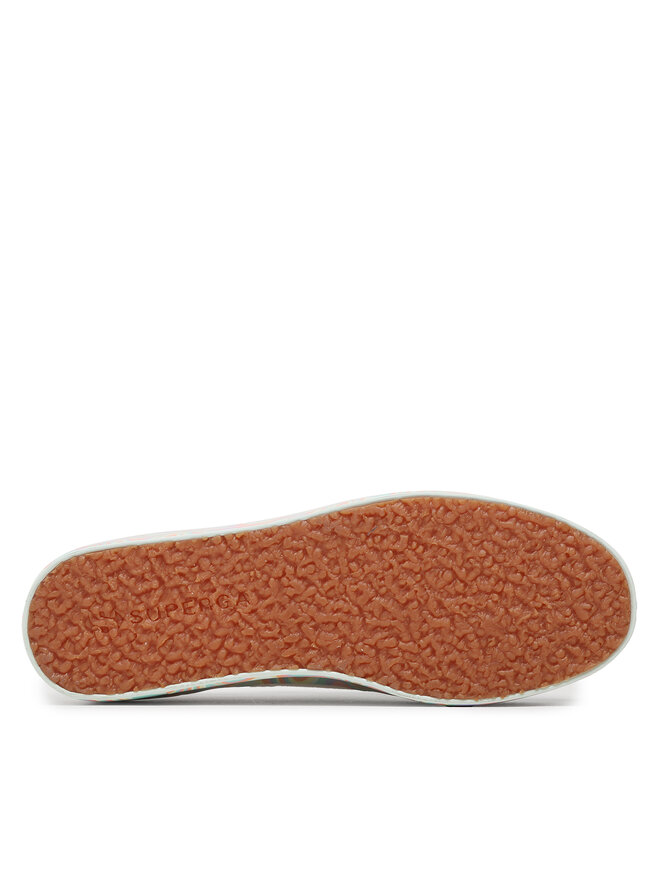 Superga Sneakers aus Stoff Superga Multicolor Liguify Sole 2790 S8124UW Weiß