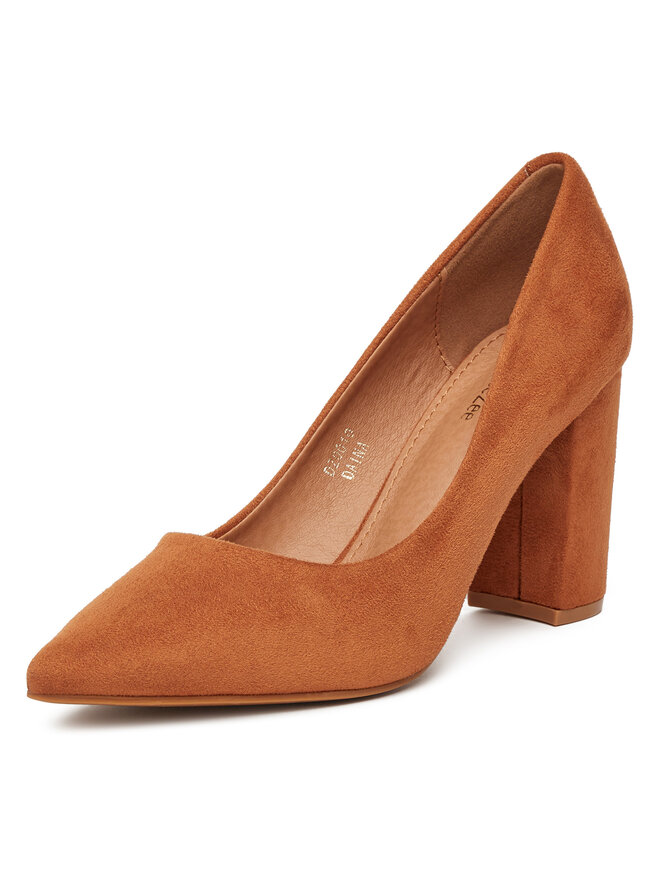DeeZee Pumps DeeZee DZ0010 Braun