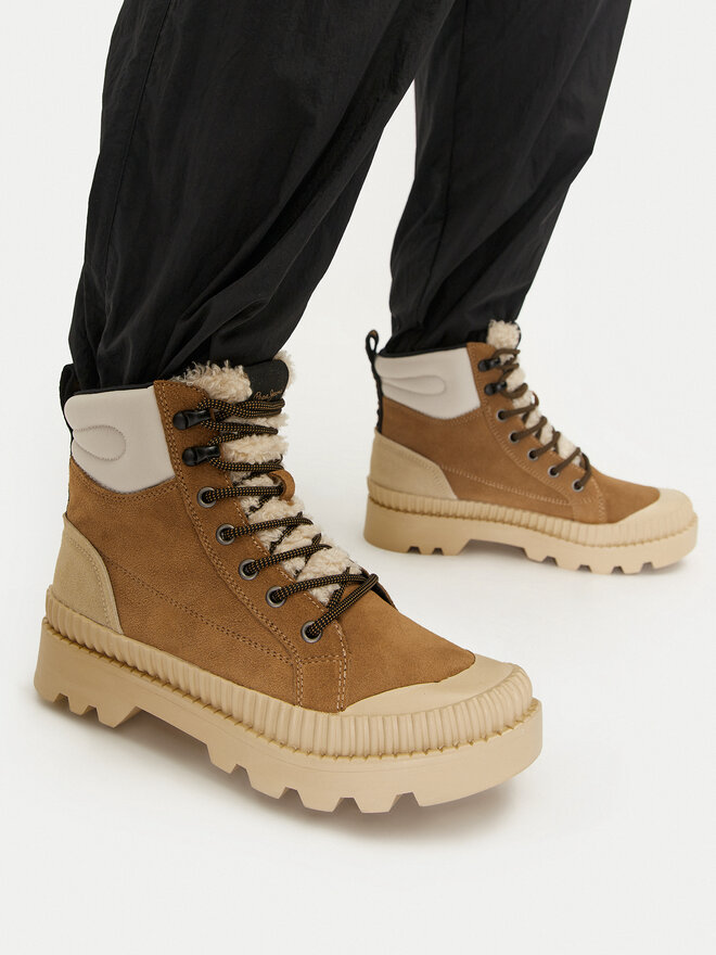 Pepe Jeans Trapery Pepe Jeans PLS50538 Brązowy