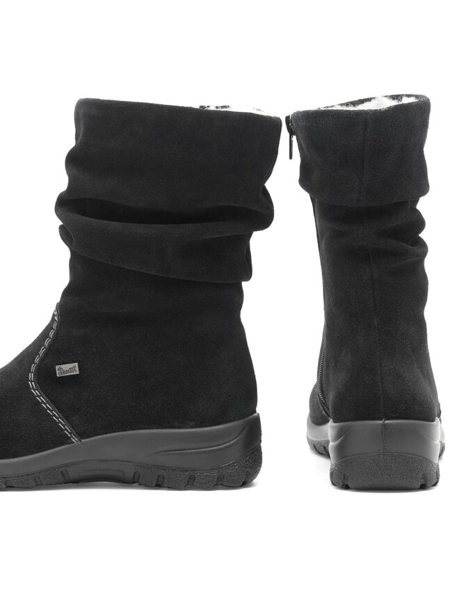 Rieker Botine Rieker Z7171-01 Negru