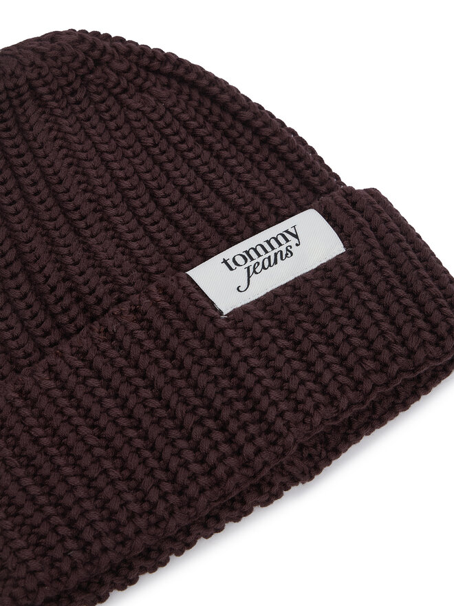 Tommy Hilfiger Mütze Tommy Hilfiger Script AW0AW18972 Dunkelbraun