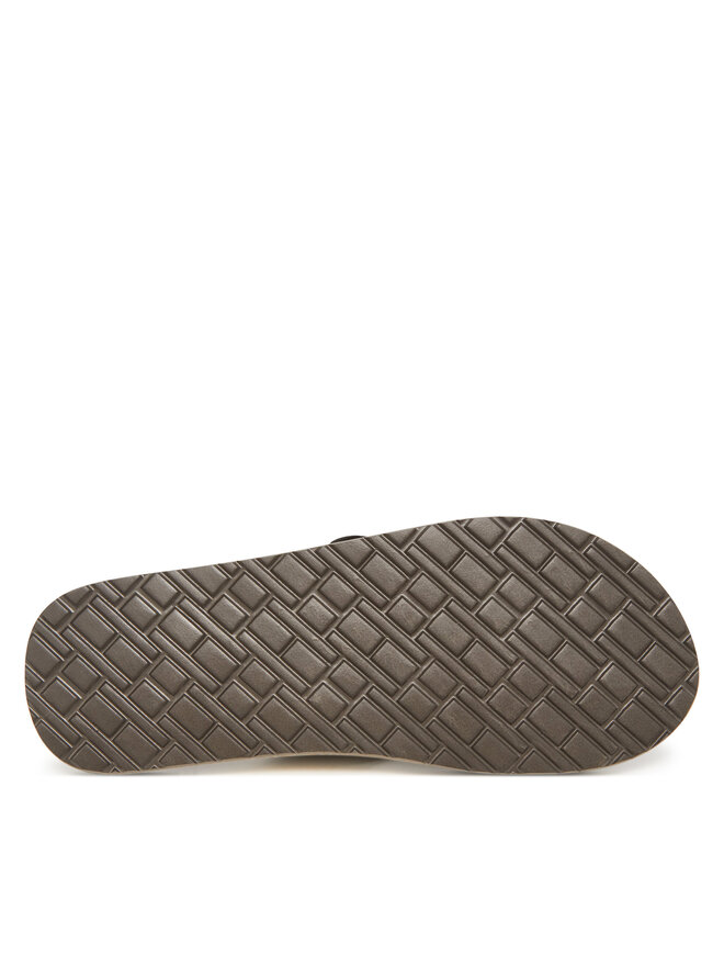 Tommy Hilfiger Čības uz pirksta Tommy Hilfiger Hilfiger H Padded Beach Sandal FM0FM05536 Melns
