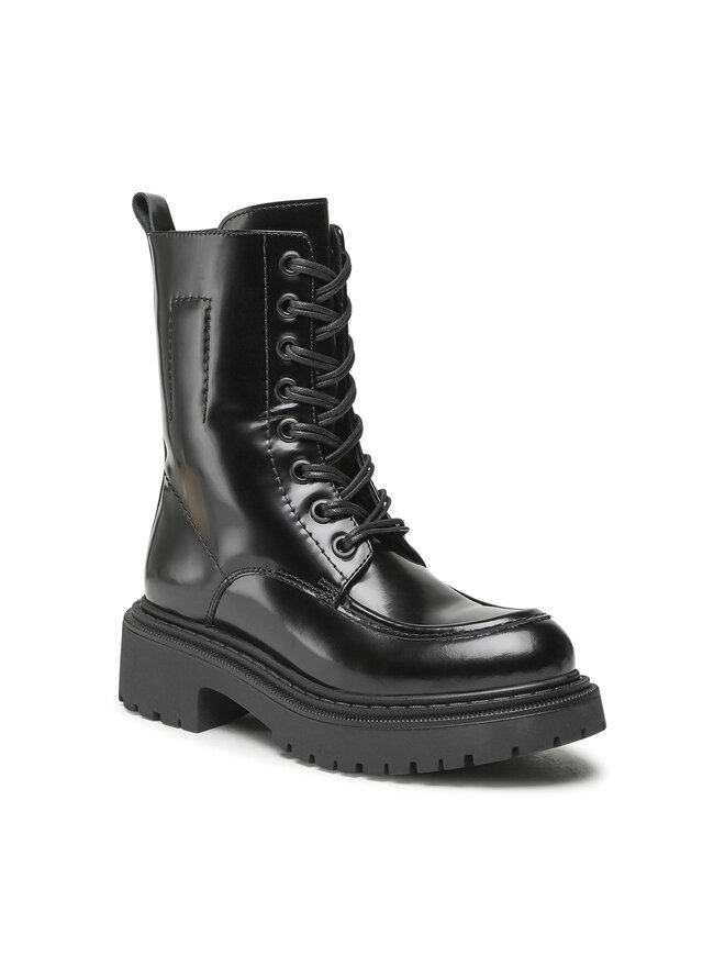 Badura Schnürstiefeletten Badura 70306 Schwarz