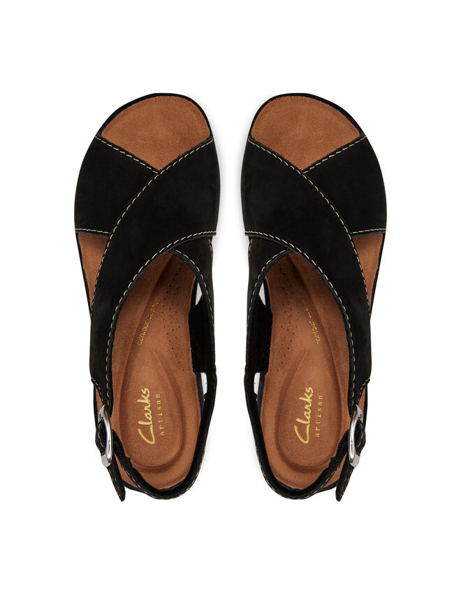 Clarks Sandale Clarks Kassanda Step 26177299 Negru