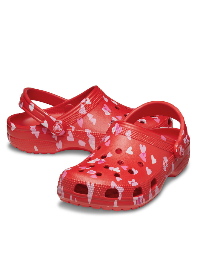 Crocs Παντόφλες Crocs Classic Vday Clog 209682 Κόκκινο