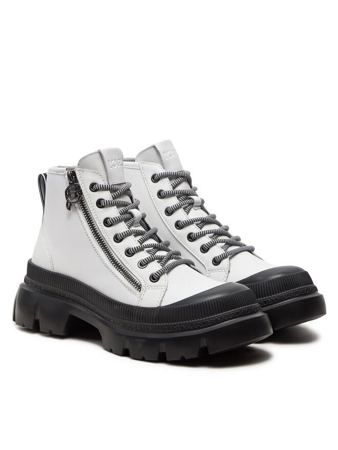 KARL LAGERFELD Scarponcini KARL LAGERFELD Trekka KL43536 Bianco