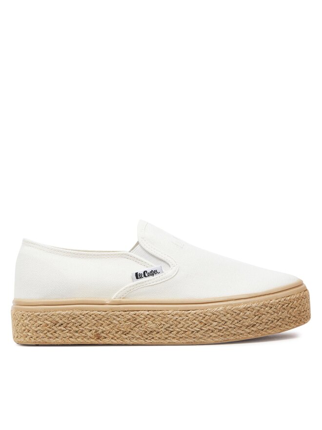 Еспадрильї Lee Cooper LCW-24-44-2430LA Білий | evzuttya.com.ua