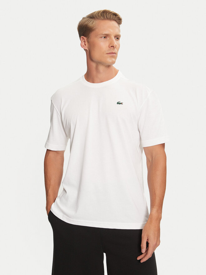 Lacoste Lacoste T-Shirt TH7618 Weiß Regular Fit