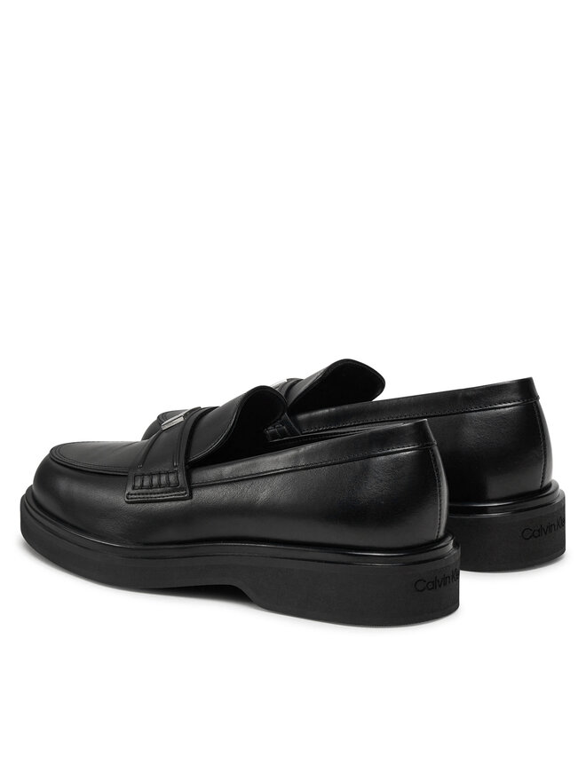 Calvin Klein Lords Calvin Klein Loafer W/Hw Lth HW0HW02182 Μαύρο
