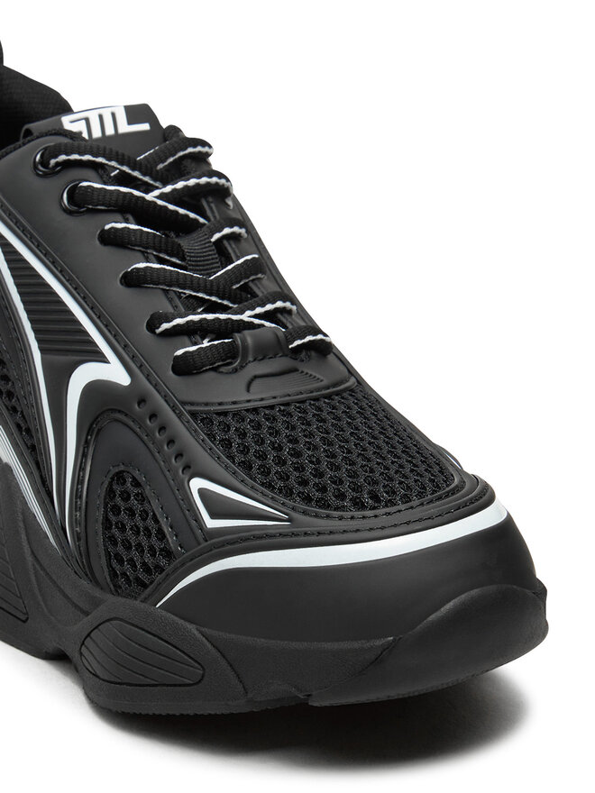 Steve Madden Снікерcи Steve Madden Speedster-E SM19000122 Чорний