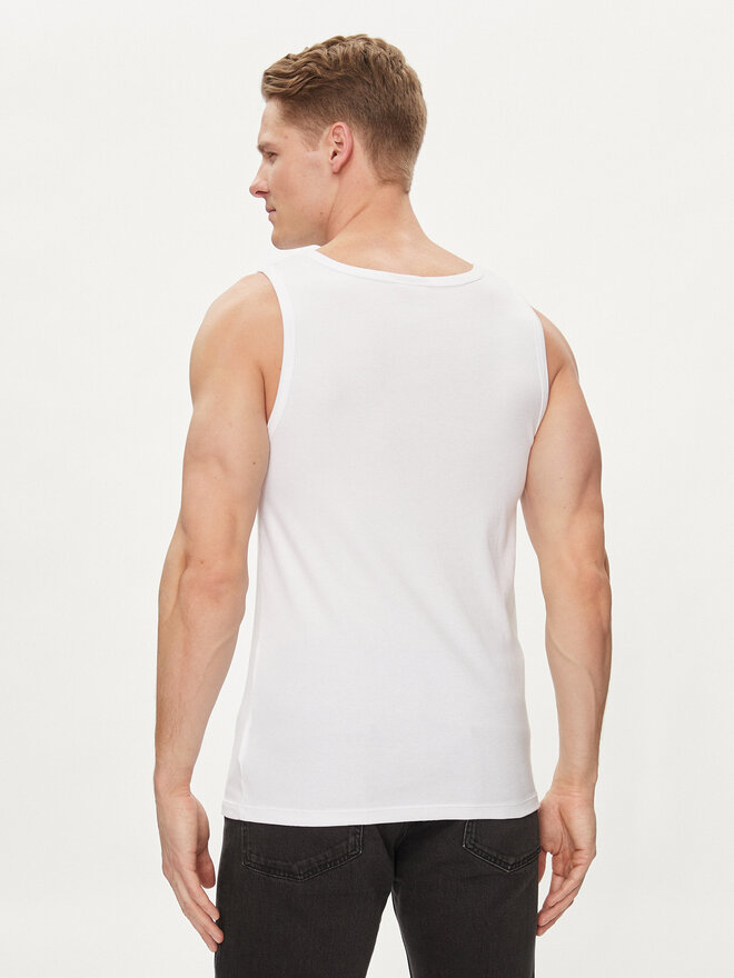 HUGO Hugo Tank top Edge 50515657 Λευκό Regular Fit