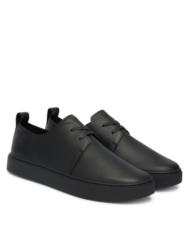 Calvin Klein Sneakers Calvin Klein Hybrid Clean Cup Derby Lth HM0HM02011 Nero