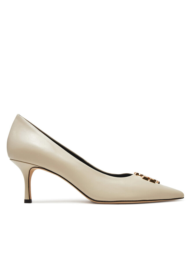 Tory Burch Κλειστά παπούτσια Tory Burch Eleanor Pump 157963 Εκρού