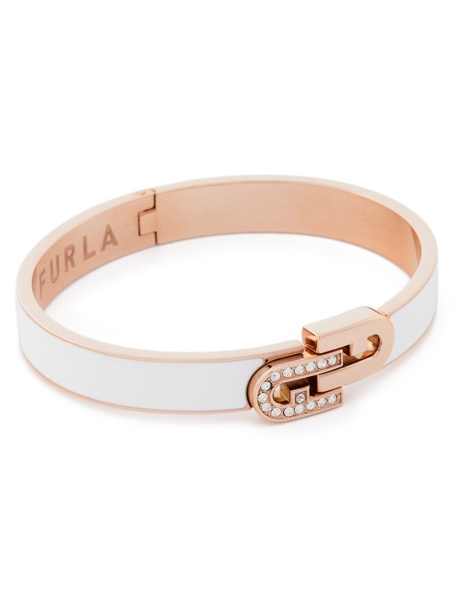 Furla Narukvica Furla Arch Double WJ00087-N79000-1135S-1-008-20-CN-L Bijela