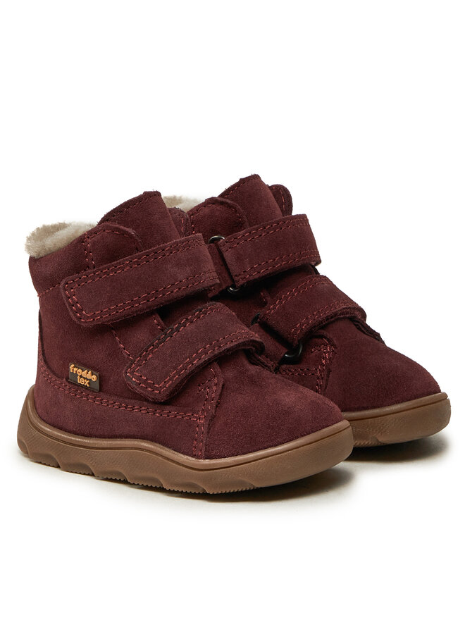 Froddo Чоботи Froddo Zeru Tex Furry Barefoot G2110149-5 M Червоний