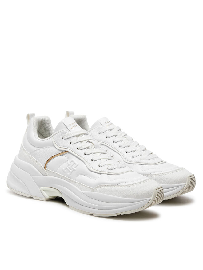 Tommy Hilfiger Sneakers Tommy Hilfiger Chunky Dressy Runner FW0FW08346 Alb