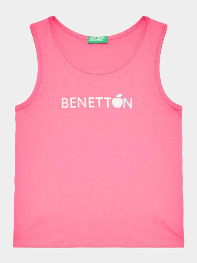 United Colors Of Benetton United Colors Of Benetton Marškinėliai 3I1XGH00K Rožinė Regular Fit