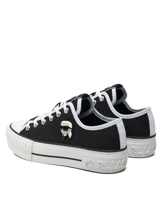 KARL LAGERFELD Tornacipő KARL LAGERFELD KL60424 Fekete