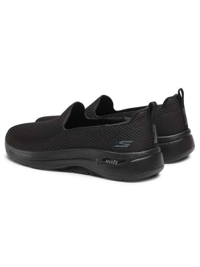 Skechers Scarpe basse Skechers Go Walk Arch Fit 124401/BBK Nero