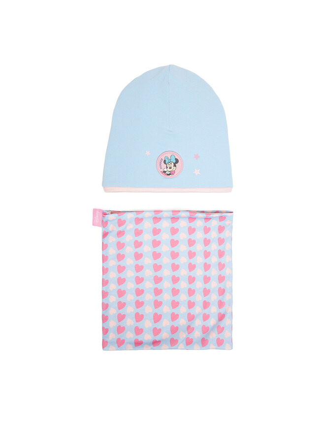 Mickey&Friends Set Mütze und Loop-Schal Mickey&Friends CEO-ACCCS-AW25-220DSTC Blau