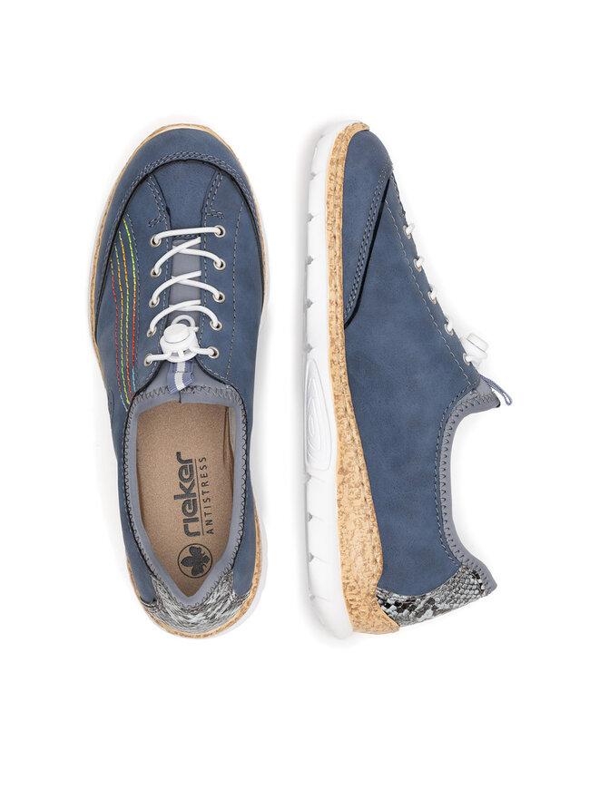 Rieker Zapatos hasta el tobillo Rieker N42T0-14 Azul