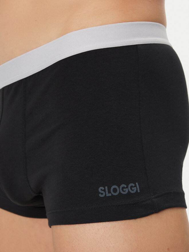 Sloggi Sloggi 2er-Set Boxershorts 10218013 Schwarz