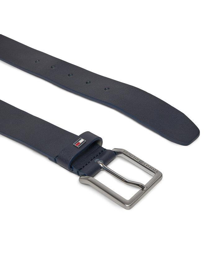 Tommy Hilfiger Cintura da uomo Tommy Hilfiger Oliver 3.5 Ext AM0AM12048 Blu scuro