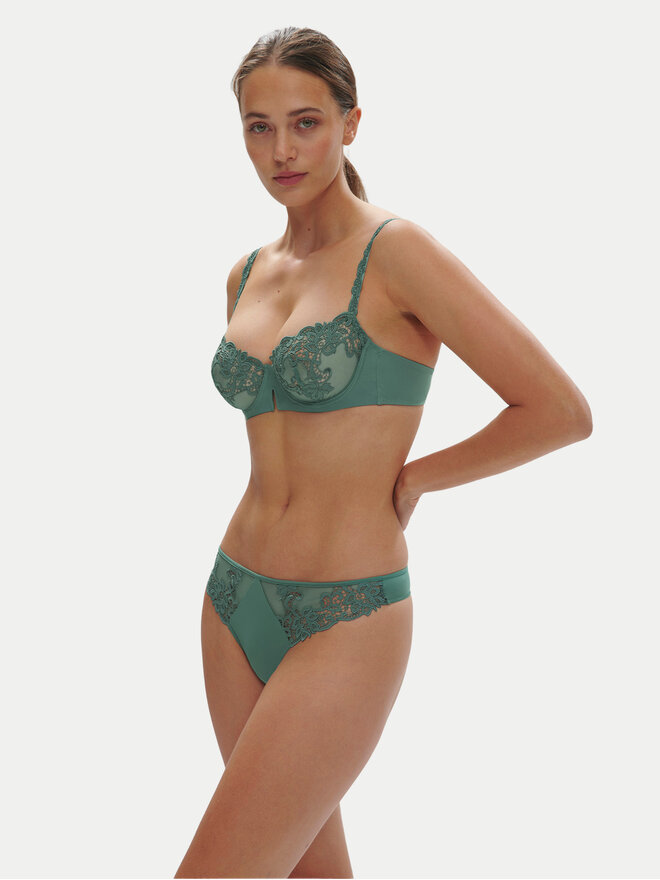 Simone Pérèle Simone Pérèle Balconette melltartó Saga 15C330 Zöld