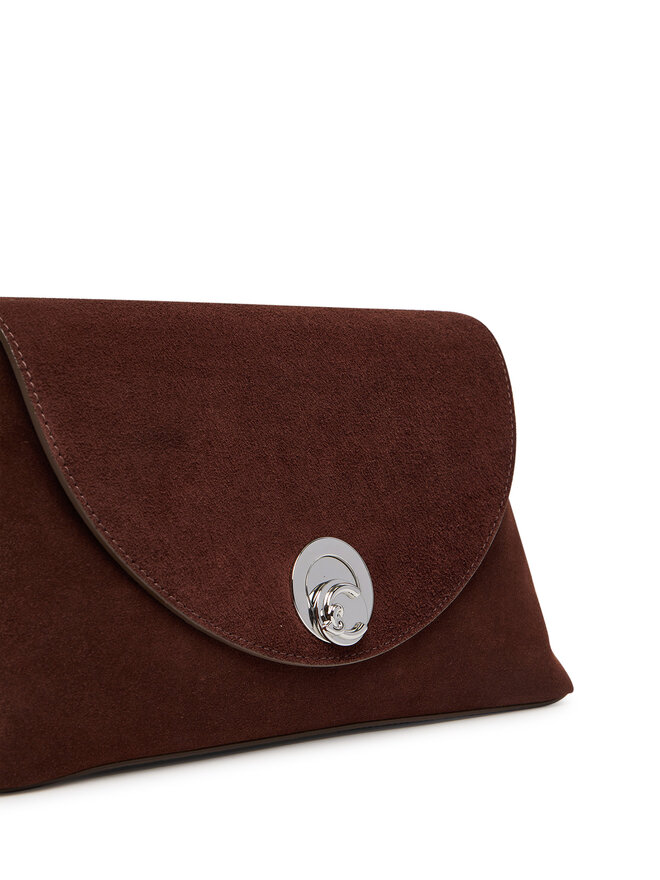 Coccinelle Сумка Coccinelle Toc Coccinellenikla Suede Bim E1 TOC 12 01 01 Коричневий
