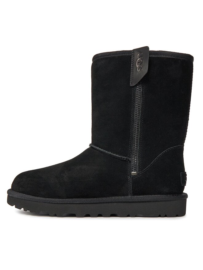 Ugg Cizme de zăpadă Ugg W Classic Short Bailey Zip 1144043 Negru